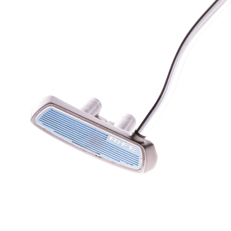 Rife 2 Bar Mallet Men's Right Hand Putter 35 Inches - Odyssey