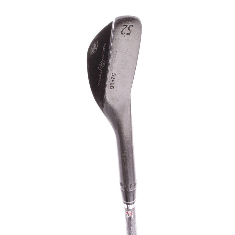 Wilson FG Tour Traction Control Steel Men's Right Hand Gap Wedge 52 Degree 6 Bounce Wedge Flex - Dynamic Gold / Wedge Flex