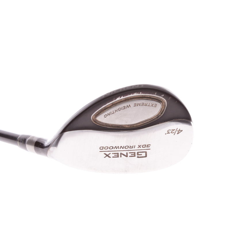 Nickent Genex 3DX Graphite Mens Right Hand 4 Hybrid 23* Regular - Speedrated 75