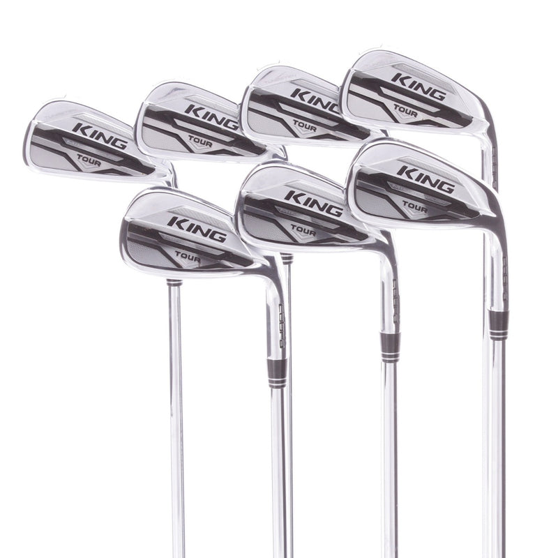 Cobra MIM TOUR Steel Men's Right Hand Irons 4-PW 2* Flat  Regular Shaft - True Temper Dynamic Gold