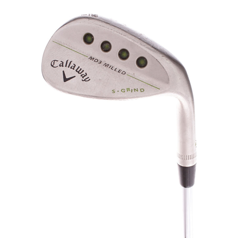 Callaway MD3 MILLED Steel Men's Right Hand Lob Wedge 58 Degree Wedge Flex - True Temper Dynamic Gold