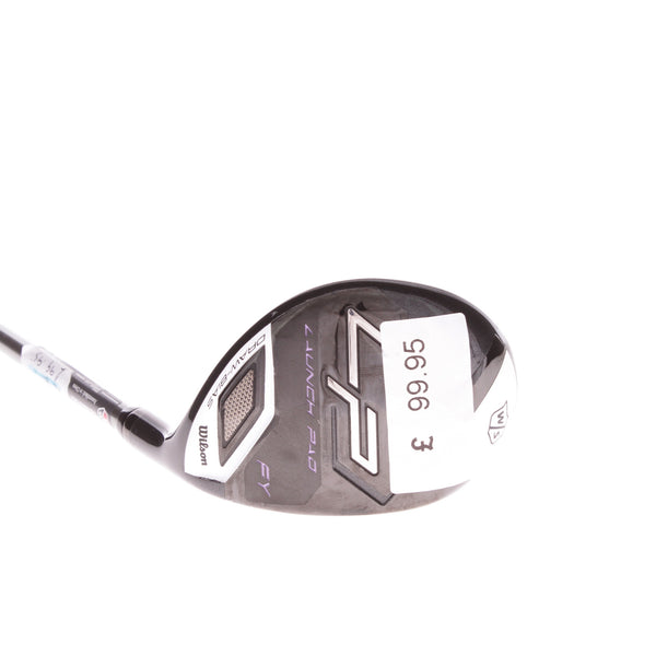 Wilson LAUNCH PAD DRAW BIAS Graphite Men's Right Hand Hybrid FY Ladies - Mamiya HELIUM 52G