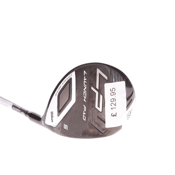 Wilson LAUNCH PAD DRAW BIAS Graphite Men's Right Hand Fairway 5 Wood 18 Degree Senior - Mamiya HELIUM 45G