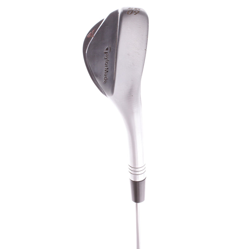 TaylorMade MILLED GRIND 2 Steel Men's Right Hand Lob Wedge 60 Degree 10 Bounce Stiff - KBS Tour 120g