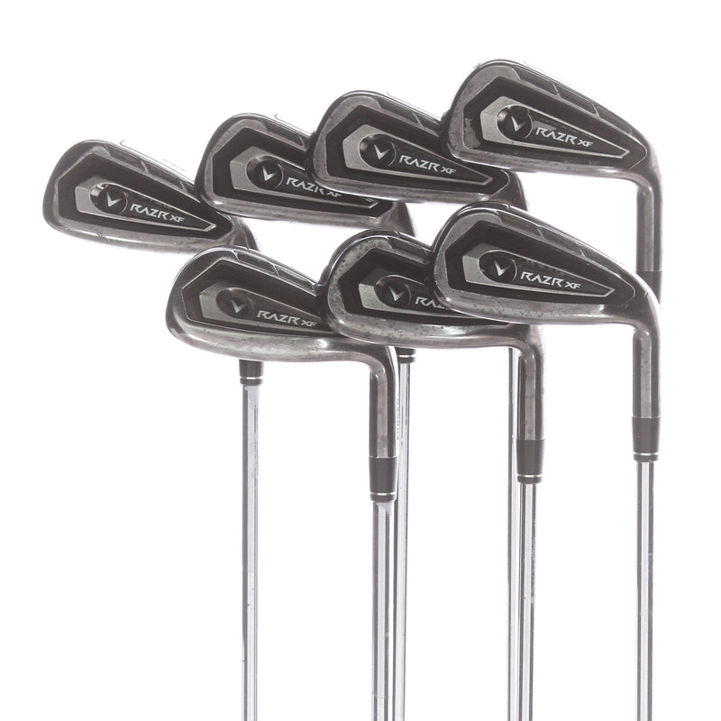 Callaway Razr XF Steel Mens Right Hand Irons 5-SW Regular - True Temper