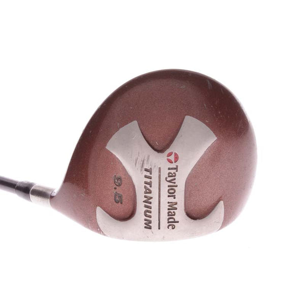 TaylorMade TITANIUM Graphite Men's Right Hand Driver 9.5 Degree Stiff - Taylormade Bubble Shaft S-90