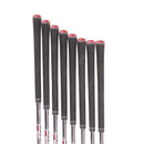 TaylorMade Stealth Steel Men's Right Hand Irons 5-SW+AW  Regular - KBS Max MT