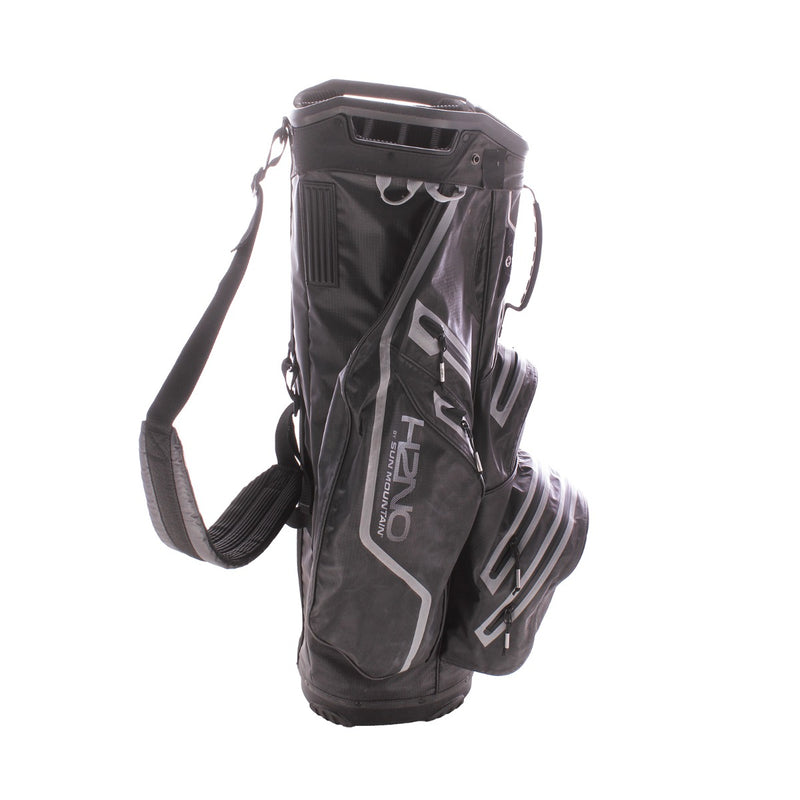 Sun Mountain H2NO Second Hand Cart Bag - Black/Silver