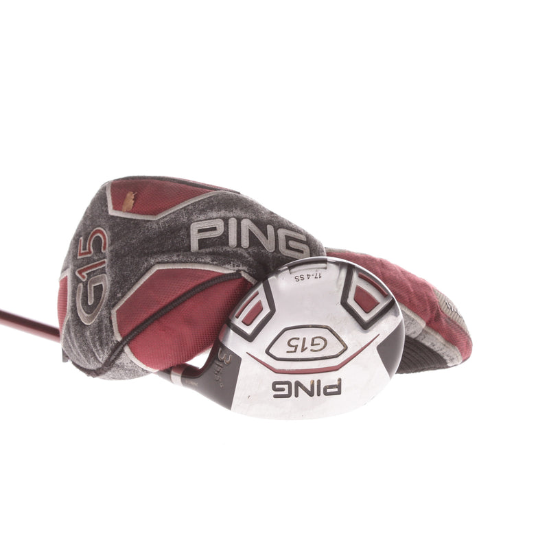 Ping G15 Graphite Mens Right Hand Fairway 3 Wood 15.5 Degree Regular - TCF-149