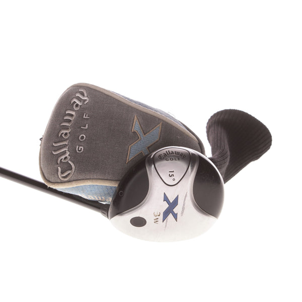 Callaway X-Series Graphite Mens Right Hand Fairway 3 Wood 15 Degree Stiff - Fujikura 65g
