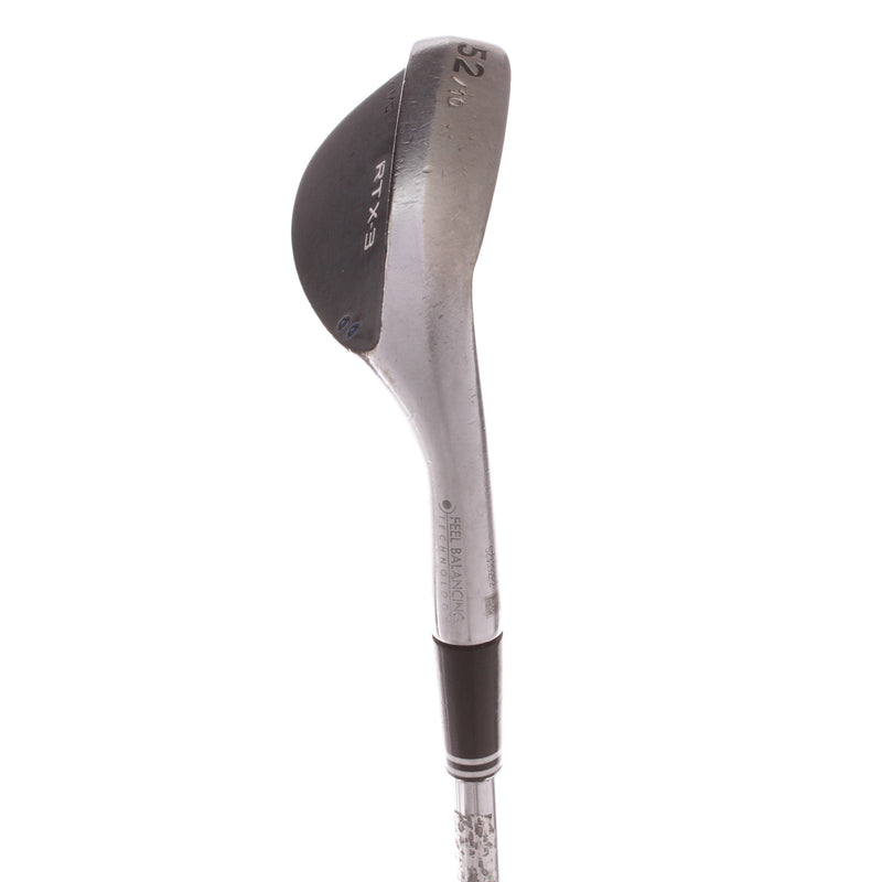 Cleveland RTX3 Steel Mens Right Hand Gap Wedge 52 Degree Wedge Flex - KBS Tour