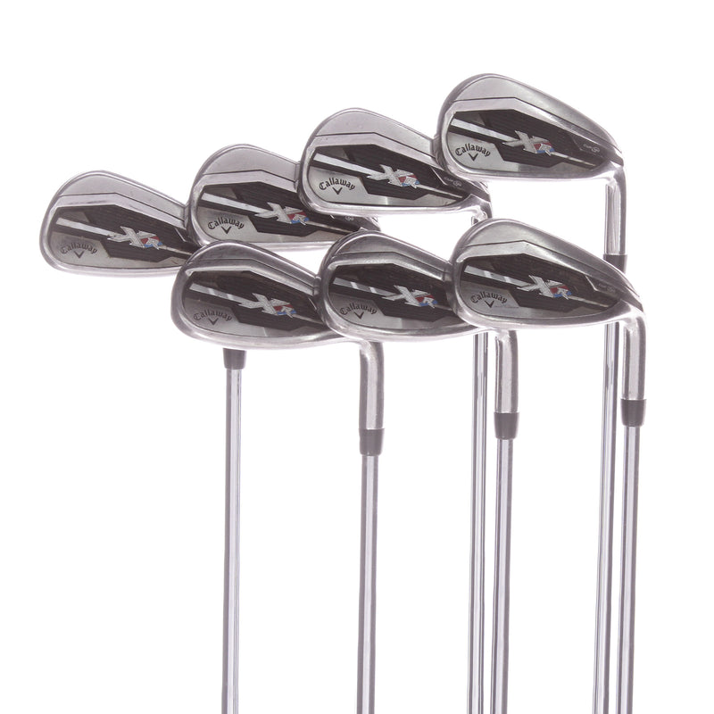 Callaway XR Steel Mens Right Hand Irons 5-GW Stiff - Speedstep 80 g