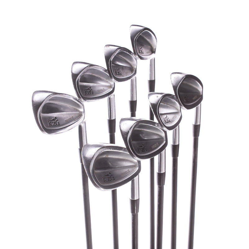 KZG Forge 2 Graphite Men's Right Irons 3-PW Regular - Nova Tech 1700