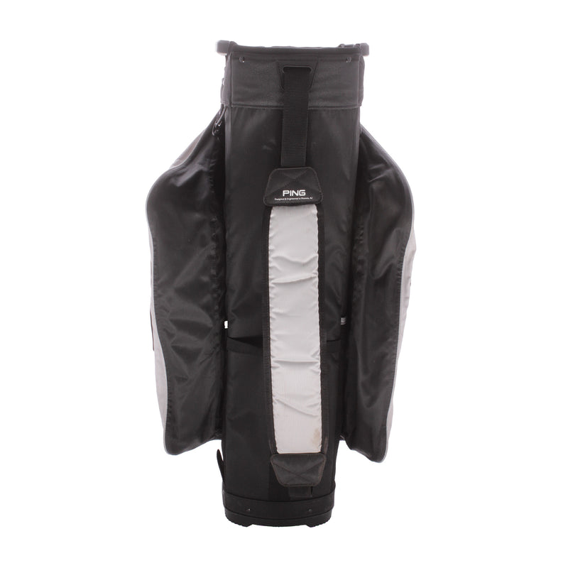 Ping Second Hand Cart Bag - Black/Silver