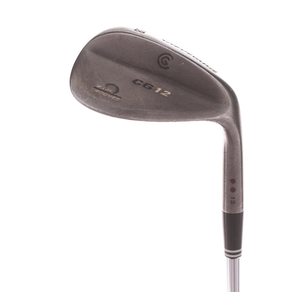 Cleveland CG12 Chrome Steel Men's Right Lob Wedge 58 Degree 12 Bounce Wedge Flex - TR-Action