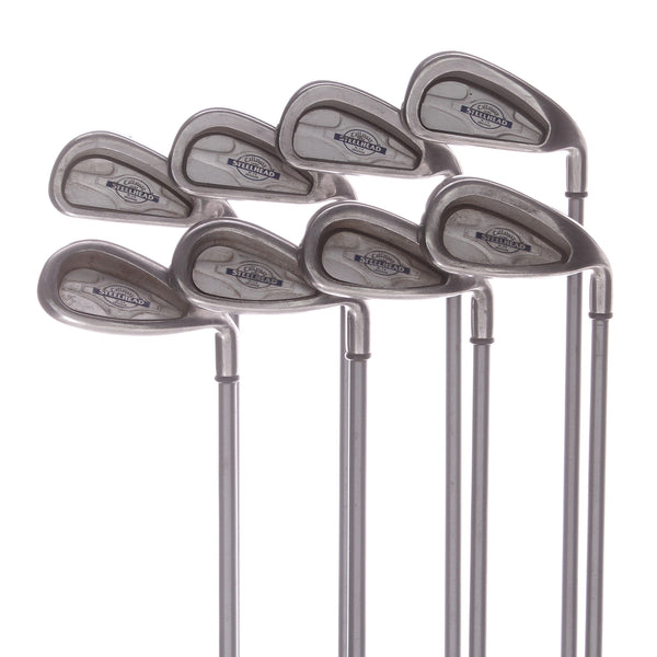 Callaway X-14 Steelheads Graphite Men's Right Irons 4-SW Regular - Steelhead Graphite