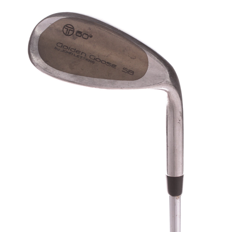 John Letters Golden Goose Steel Men s Right Lob Wedge 60 Degree Wedge