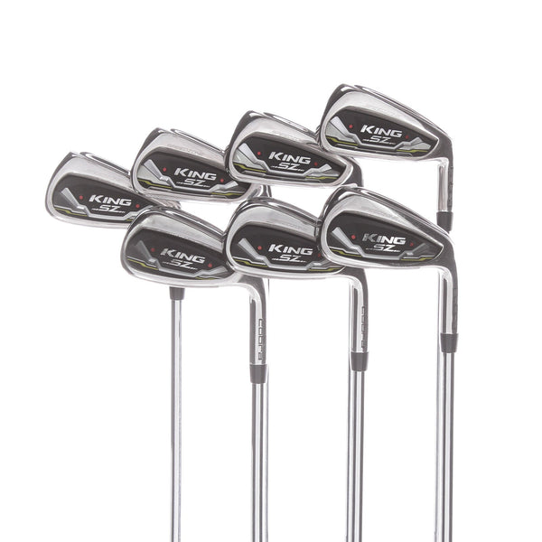 Cobra King SZ Steel Mens Right Hand Irons 5-GW Stiff - Cobra Steel