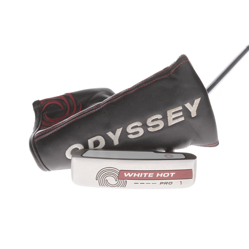 Odyssey White Hot Pro 1 Mens Right Hand Putter 35" - Super StrokeMid Slim 2.0