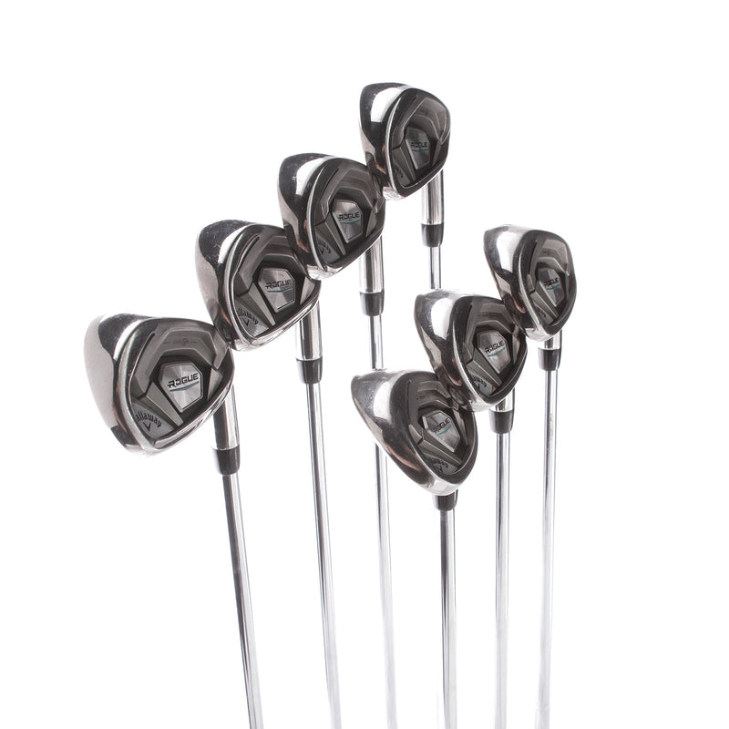 Callaway Rogue Steel Mens Right Hand Irons 5-SW Regular - True Temper XP 95 g