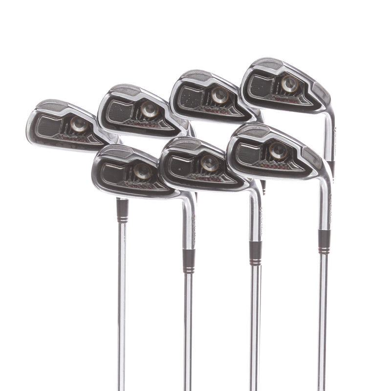 TaylorMade Tour Burner Steel Mens Right Hand Irons 4-PW Stiff - Burner Tour 105