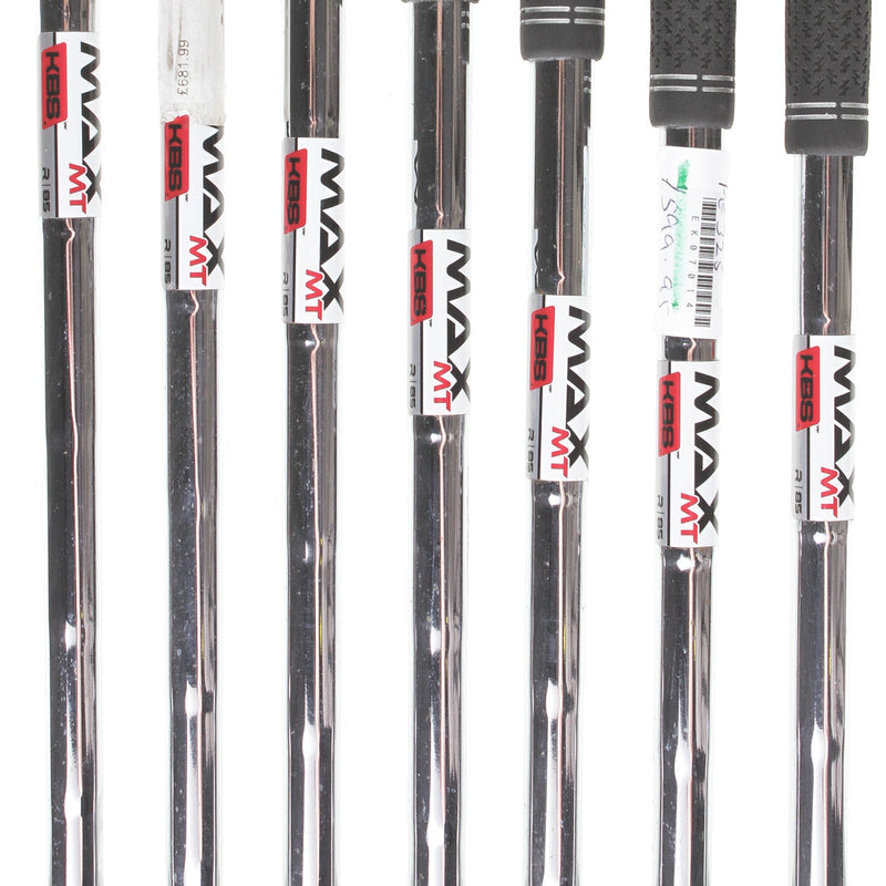 Taylor Made Stealth Steel Mens Right Hand Irons 5-SW Regular - KBS MT 85g