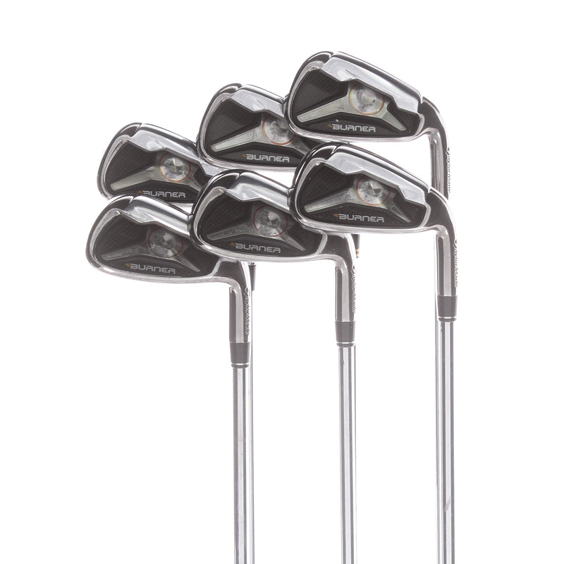 TaylorMade Burner Steel Mens Right Hand Irons 4-9 Regular - Burner 85 g