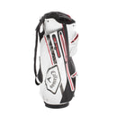 Callaway Cart Bag - White/Black/Red