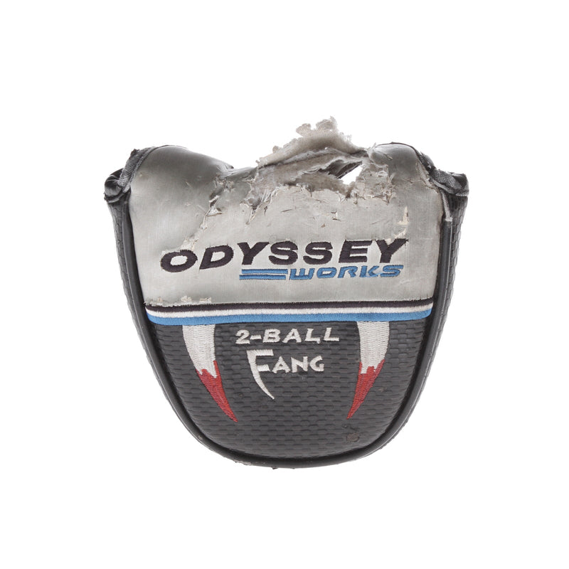 Odyssey 2-Ball Fang Mens Right Hand Putter 38* Mallet - Super Stroke