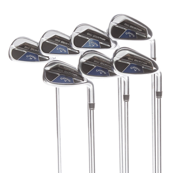 Callaway Big Bertha Steel Mens Right Hand Irons 5-SW Regular - KBS MAXCT80g