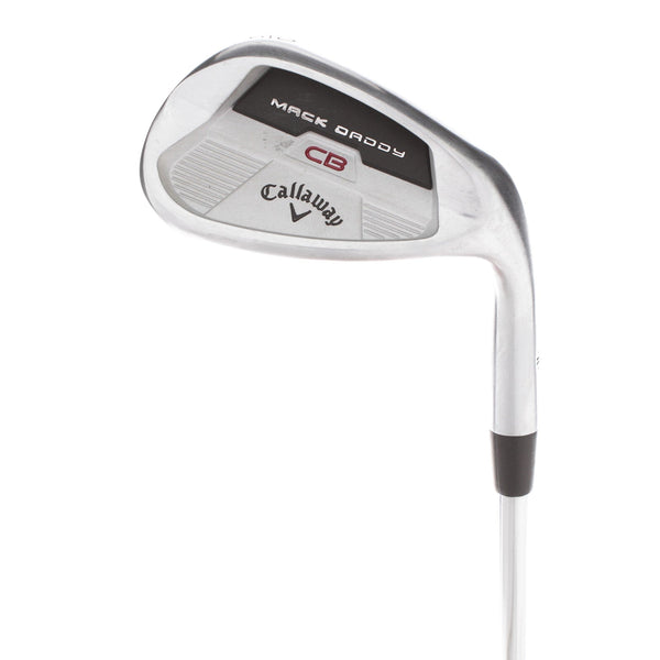 Callaway Mack Daddy CB Steel Mens Right Hand Gap Wedge 50* 12 Bounce S Grind Stiff - KBS Hi-REV 105