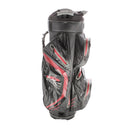 PowaKaddy Dri Edition Cart Bag - Black/Silver/Red