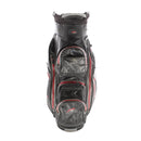 PowaKaddy Dri Edition Cart Bag - Black/Silver/Red