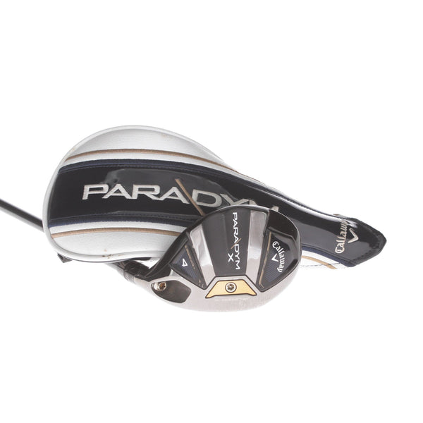 Callaway Paradym X Graphite Mens Right Hand 4 Hybrid 21* Regular - Hzrdus Silver 65