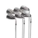 TaylorMade Stealth Steel Mens Right Hand Irons 6-Pw+Gw Stiff - KBS Max 85