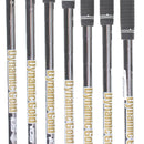 TaylorMade D-7 Forged Steel Mens Right Hand Irons 4-PW Stiff - Dynamic Golf 105g