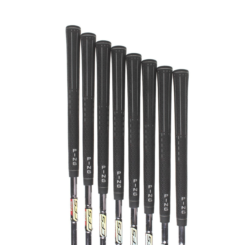 Ping G25 Steel Mens Right Hand Irons 4-SW Green Dot Regular - Ping CFS