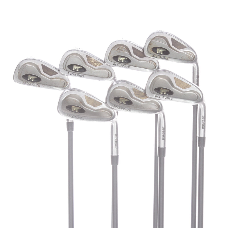 Golden Bear AccuForce Graphite Mens Right Hand Irons 4-9 Regular - Optiflex