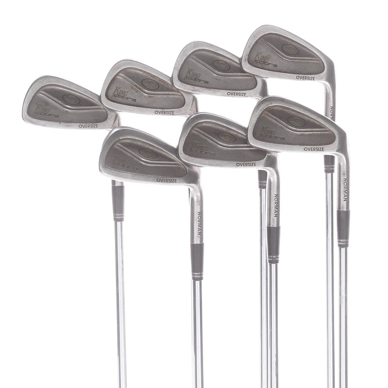 Cobra Oversized Steel Mens Right Hand Irons 3-PW Regular - Precision Rifle 5.5