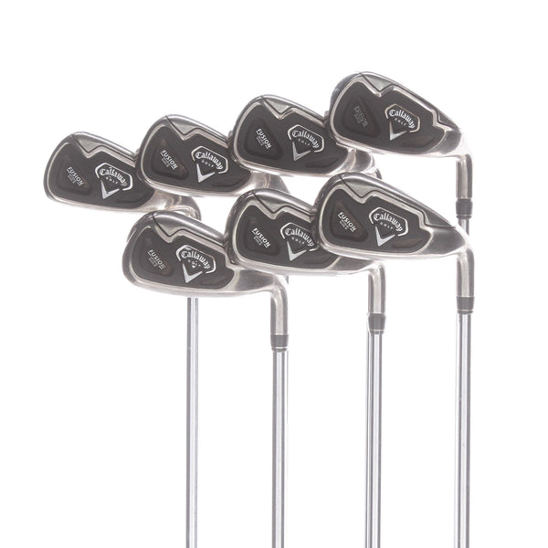 Callaway Fusion Graphite Mens Right Hand Irons 4-PW Regular - Uniflex/Steel