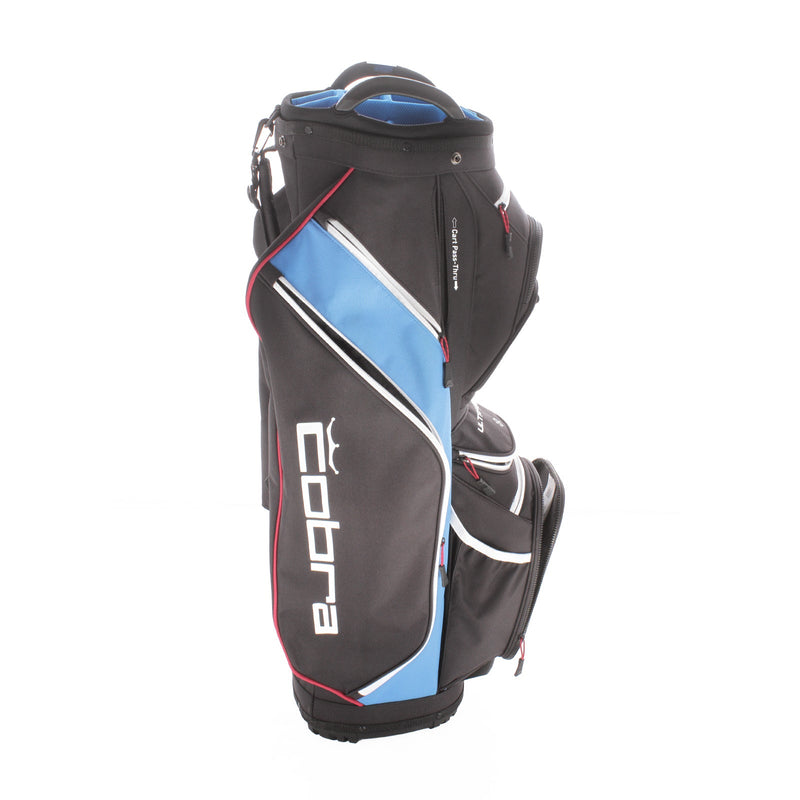Cobra Ultralight Pro Cart Bag - Black/Blue/White