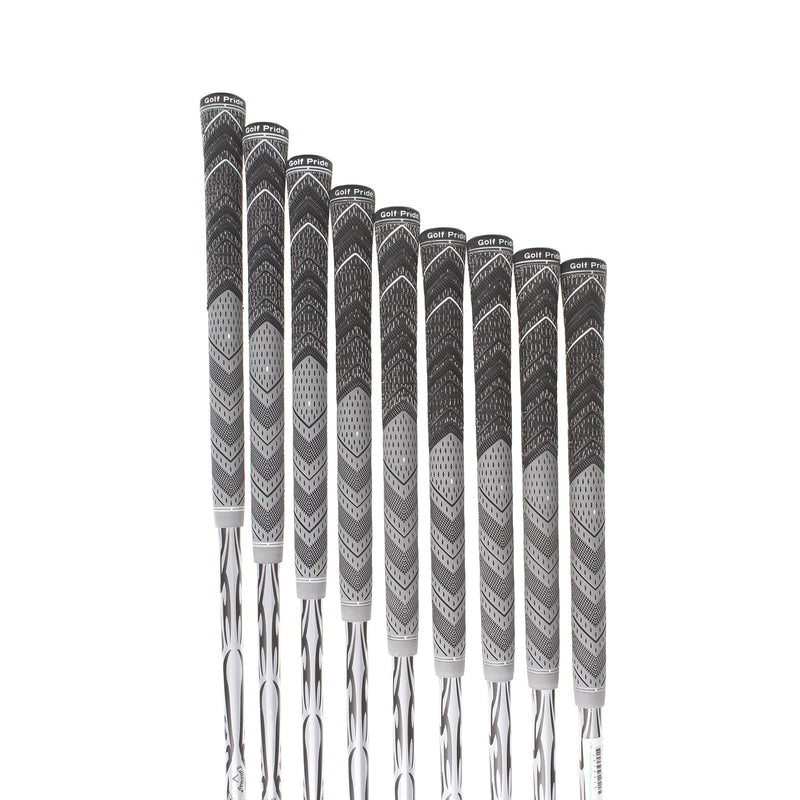 Callaway X Hot Graphite Mens Right Hand Irons 4-SW Senior - X Hot 65g