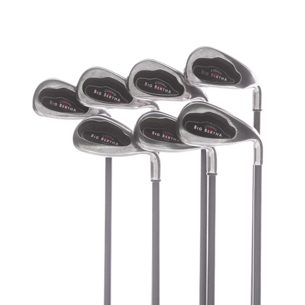 Callaway Big Bertha Graphite Mens Right Hand Irons 5-SW Regular - RCH 75g