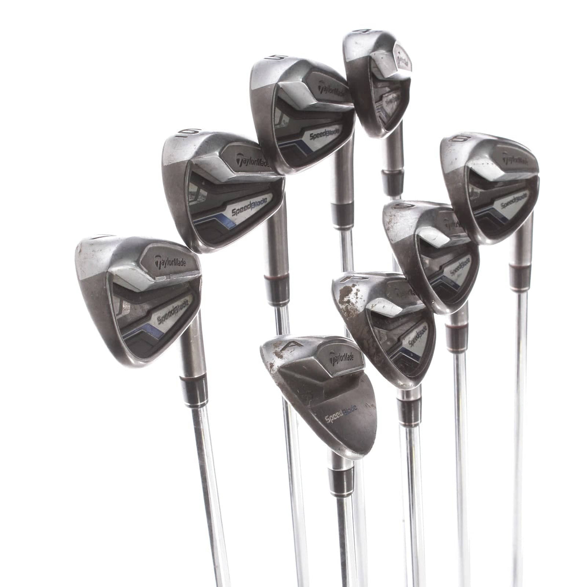 TaylorMade Speedblade Steel Mens Right Hand Irons 4-GW Regular - speed