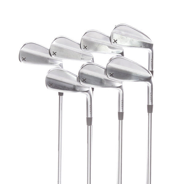 Caley X 01T Steel Mens Right Hand Irons 4-PW Regular - KBS Tour 110