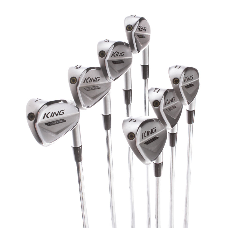 Cobra Forged Tec Steel Mens Right Hand Irons 4-PW Stiff - $ Taper Lite