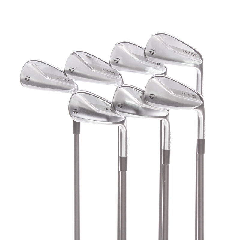 TaylorMade P770 Graphite Mens Right Hand Irons 4-PW Regular - Recoil ES