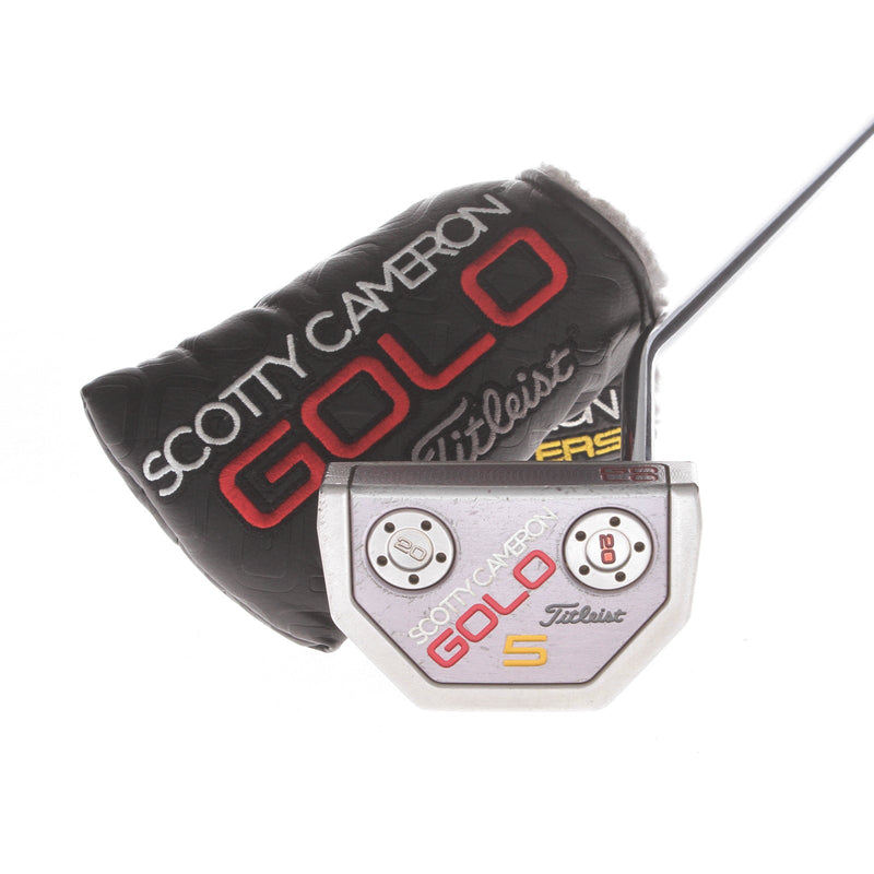 Scotty Cameron Golo 5 Mens Right Hand Putter 34" Mallet - Scotty Cameron Studio Design