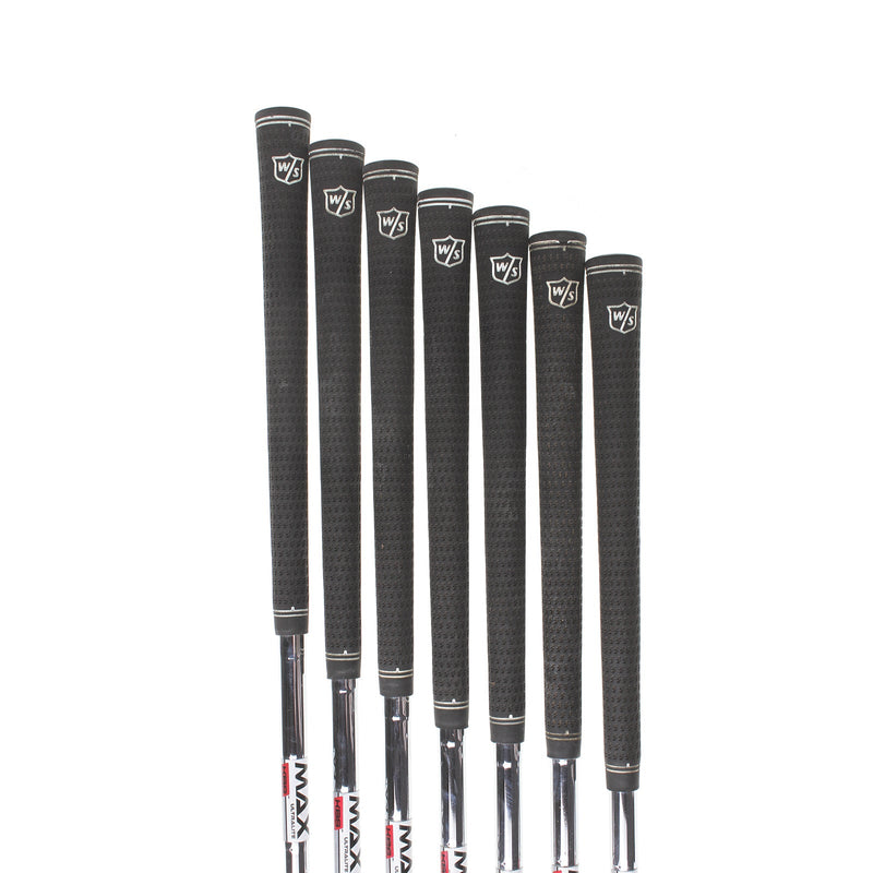 Wilson D9 Steel Mens Right Hand Irons 5-SW Regular - KBS Ultralite