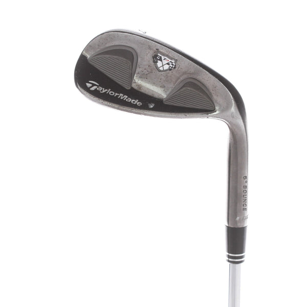 TaylorMade TP Steel Mens Right Hand Lob Wedge 60* 6 Bounce S Grind Wedge Flex - TP-Steel